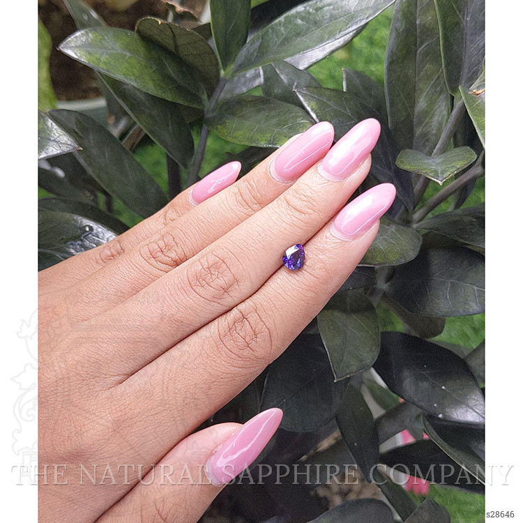 1.04 Ct. Color Change Sapphire from Ceylon (Sri Lanka)