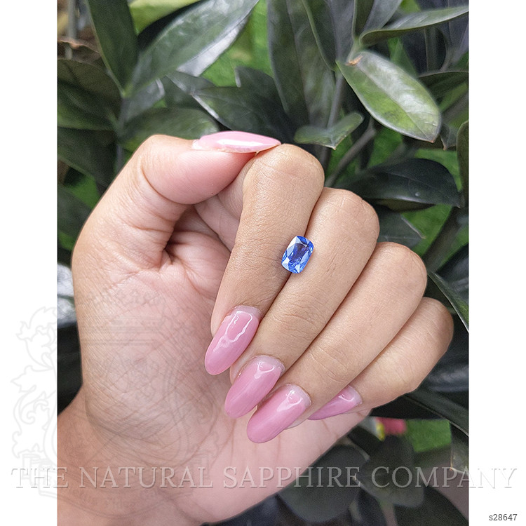 1.60 Ct. Blue Sapphire from Ceylon (Sri Lanka)