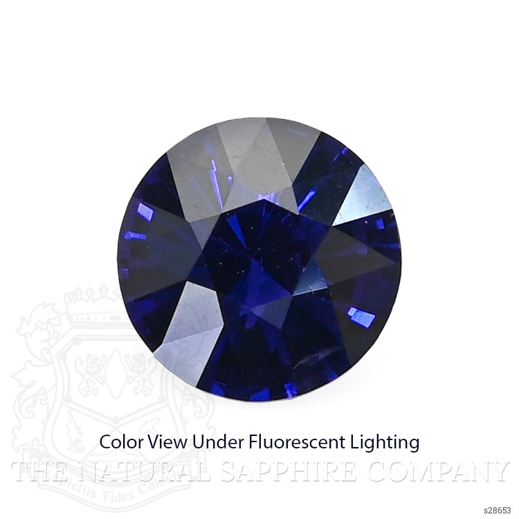 0.53 Ct. Color Change Sapphire from Ceylon (Sri Lanka)