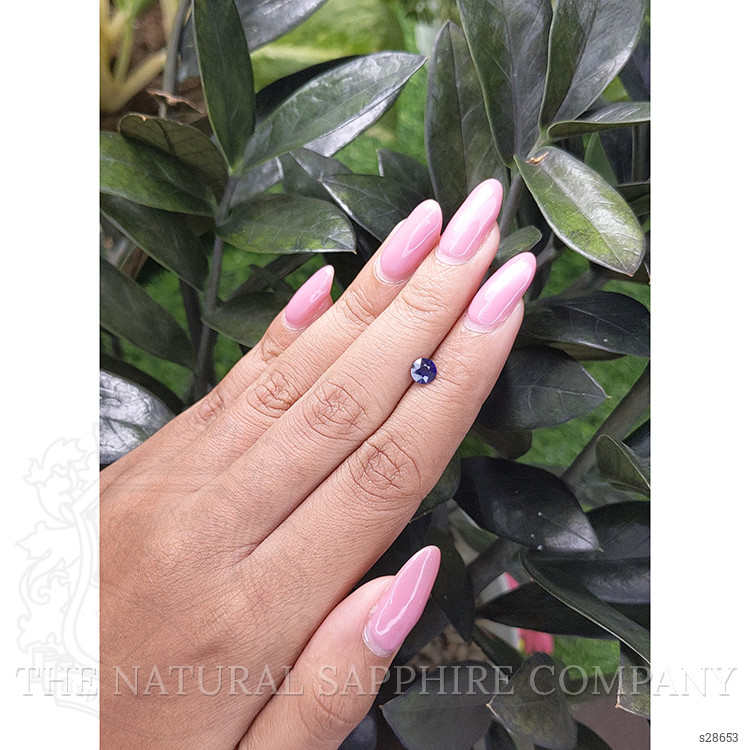 0.53 Ct. Color Change Sapphire from Ceylon (Sri Lanka)