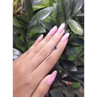 0.53 Ct. Color Change Sapphire from Ceylon (Sri Lanka) Life Style