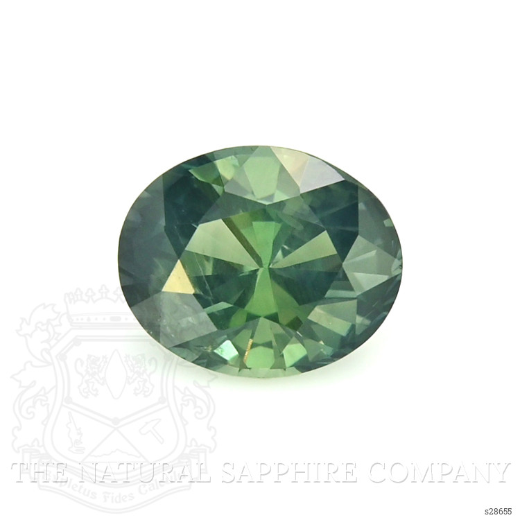 1.55 Ct. Green Sapphire from Ceylon (Sri Lanka)