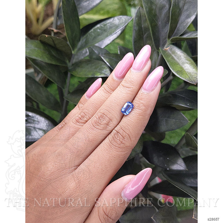 1.61 Ct. Blue Sapphire from Ceylon (Sri Lanka)