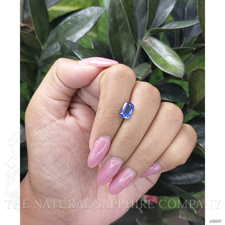 1.61 Ct. Blue Sapphire from Ceylon (Sri Lanka)