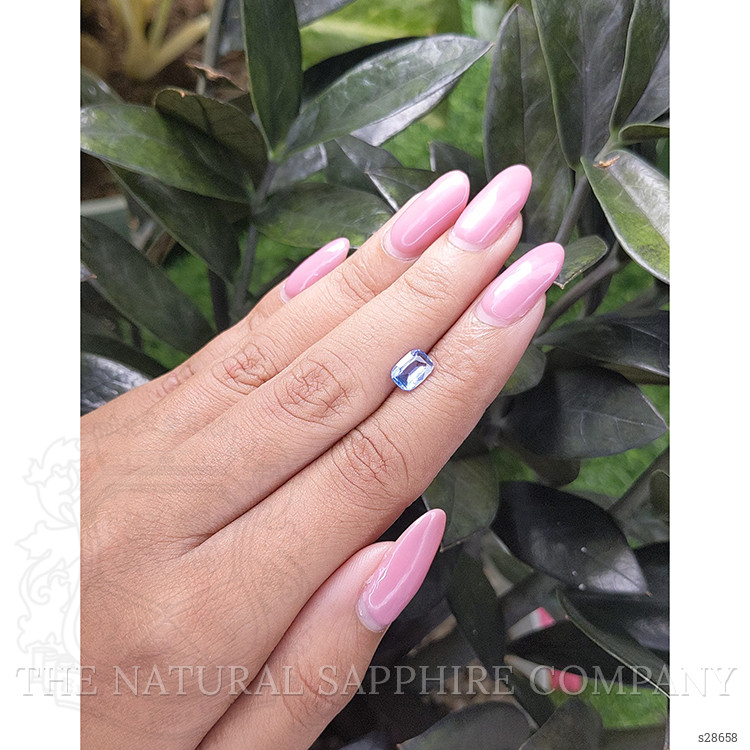 1.07 Ct. Blue Sapphire from Ceylon (Sri Lanka)