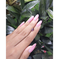 1.01 Ct. Pinkish Purple Sapphire from Ceylon (Sri Lanka) Life Style