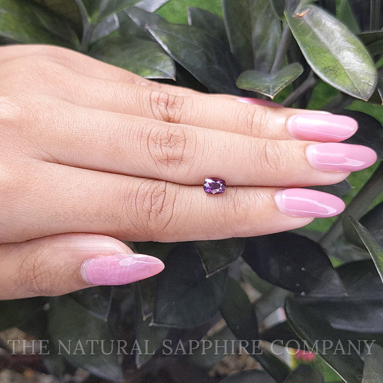 1.01 Ct. Pinkish Purple Sapphire from Ceylon (Sri Lanka)