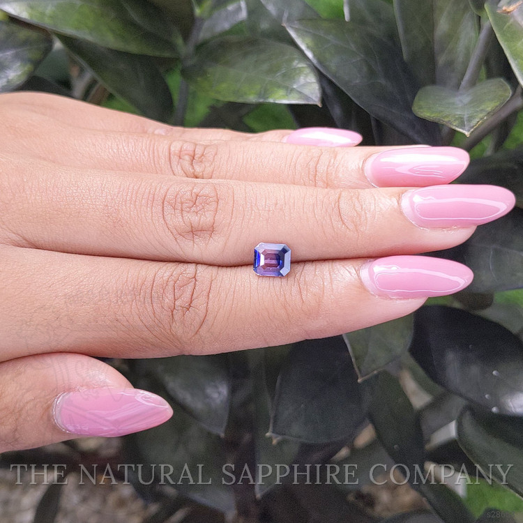 1.18 Ct. Bi Color Sapphire from Tanzania