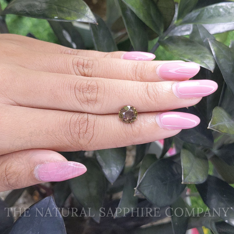 2.11 Ct. Greenish Brown Sapphire from Madagascar