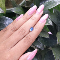 1.00 Ct. Blue Sapphire from Ceylon (Sri Lanka) Life Style