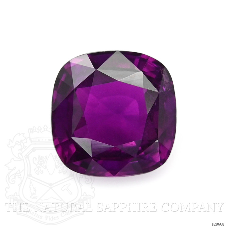2.06 Ct. Purple Sapphire from Ceylon (Sri Lanka)