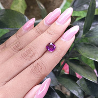 2.06 Ct. Purple Sapphire from Ceylon (Sri Lanka) Life Style