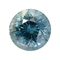 0.72 Ct. Greenish Blue Sapphire from Madagascar Video