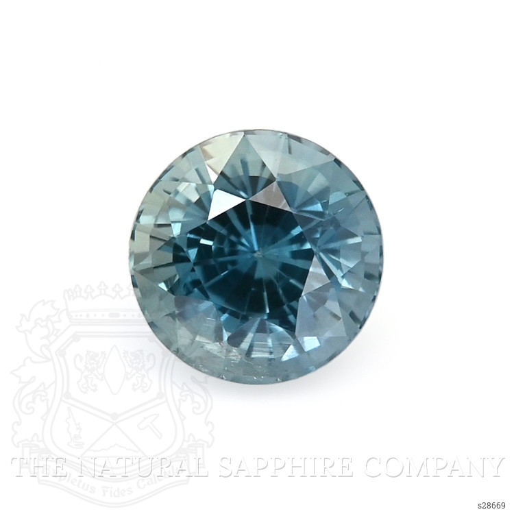 0.72 Ct. Greenish Blue Sapphire from Madagascar
