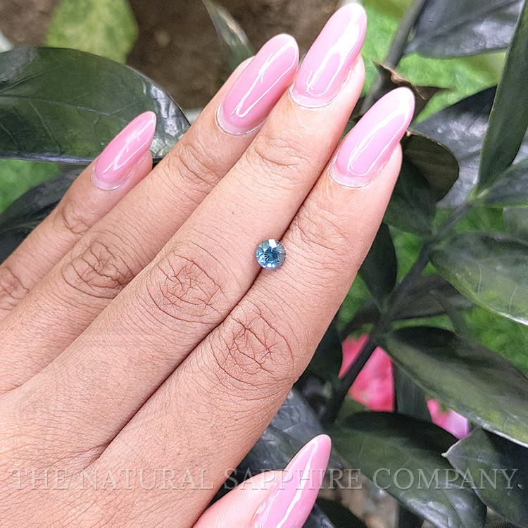 0.72 Ct. Greenish Blue Sapphire from Madagascar