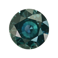 0.53 Ct. Bluish Green Sapphire from Madagascar Video
