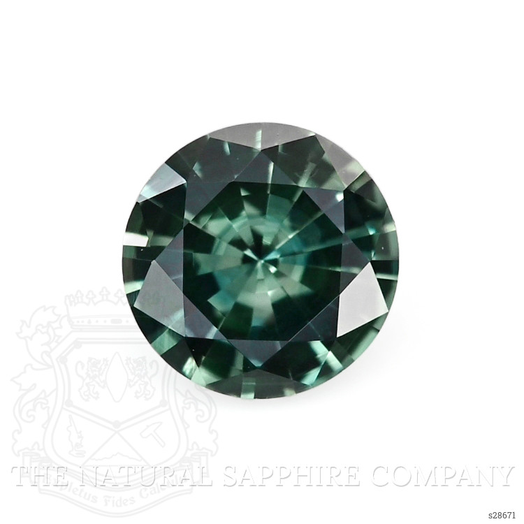 0.46 Ct. Bluish Green Sapphire from Madagascar
