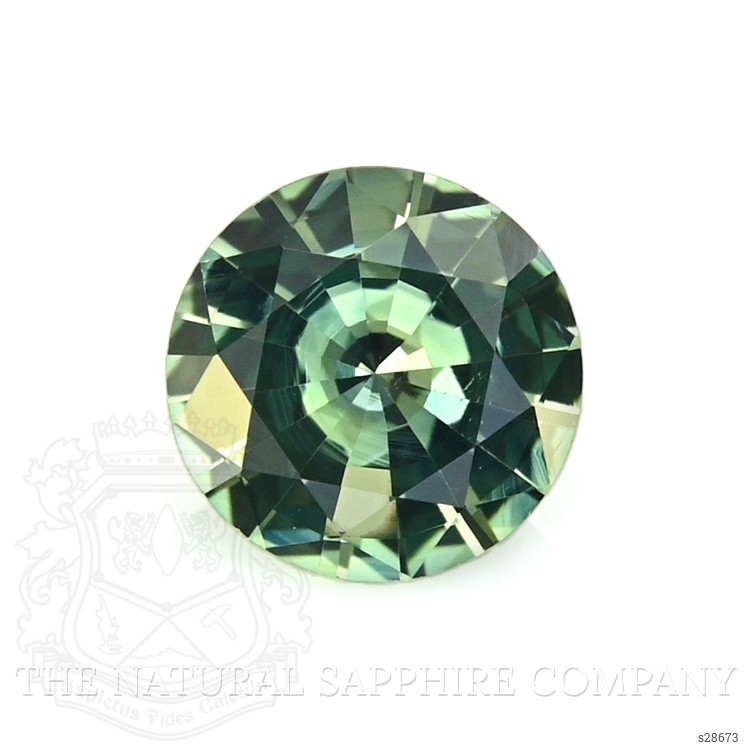 0.47 Ct. Yellowish Green Sapphire from Madagascar