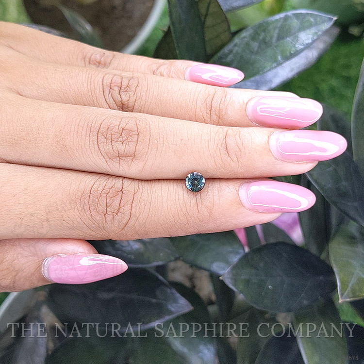 0.78 Ct. Bluish Green Sapphire from Madagascar