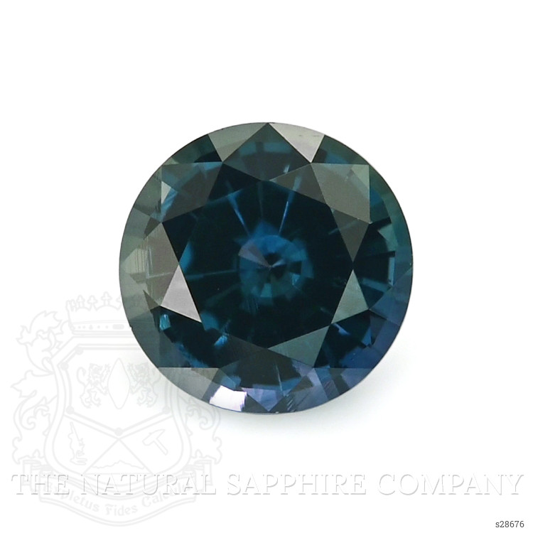 0.66 Ct. Greenish Blue Sapphire from Madagascar