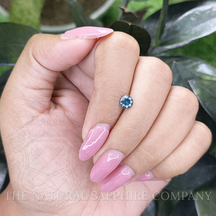 0.55 Ct. Bluish Green Sapphire from Madagascar