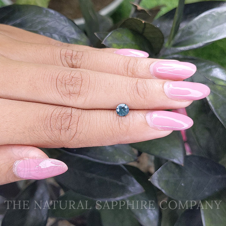 0.55 Ct. Bluish Green Sapphire from Madagascar