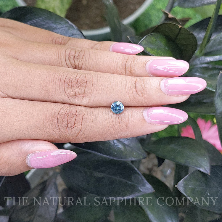 0.70 Ct. Greenish Blue Sapphire from Madagascar