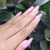 1.03 Ct. Padparadscha Sapphire from Ceylon (Sri Lanka) Life Style