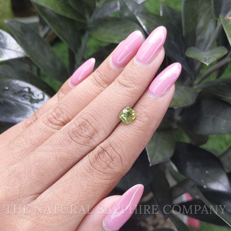 1.46 Ct. Green Sapphire from Ceylon (Sri Lanka)