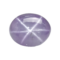 3.40 Ct. Violet Star Sapphire from Ceylon (Sri Lanka) Video