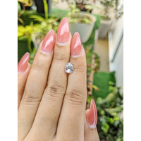 1.53 Ct. White Sapphire from Ceylon (Sri Lanka) Life Style