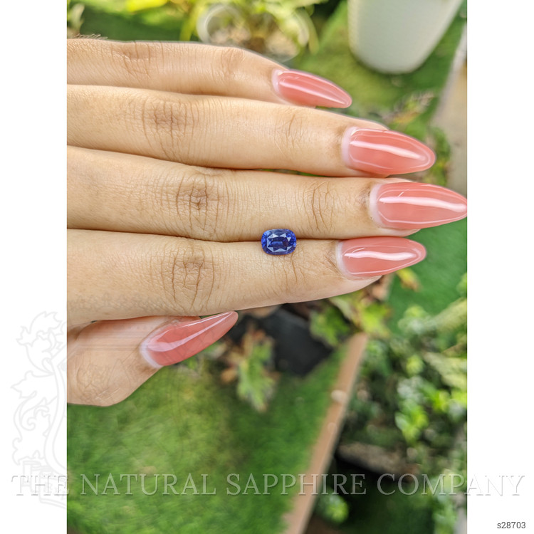 1.52 Ct. Violet Sapphire from Ceylon (Sri Lanka)