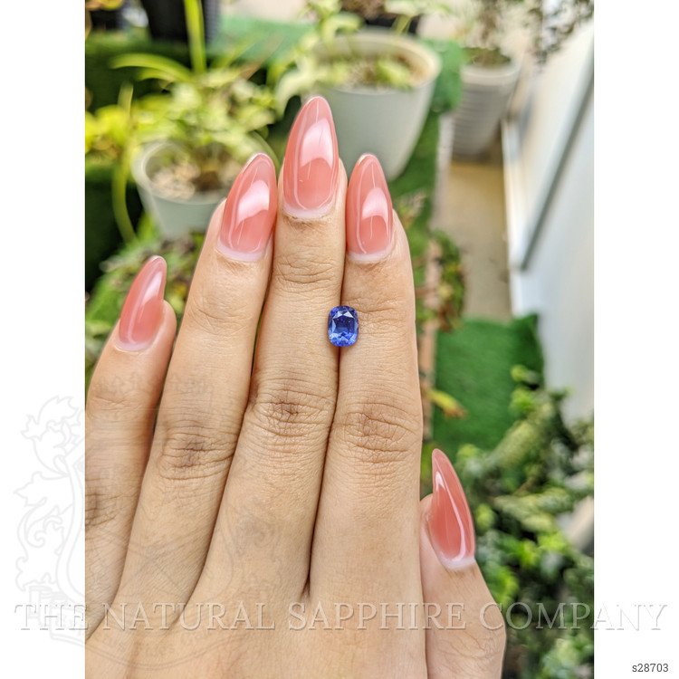 1.52 Ct. Violet Sapphire from Ceylon (Sri Lanka)