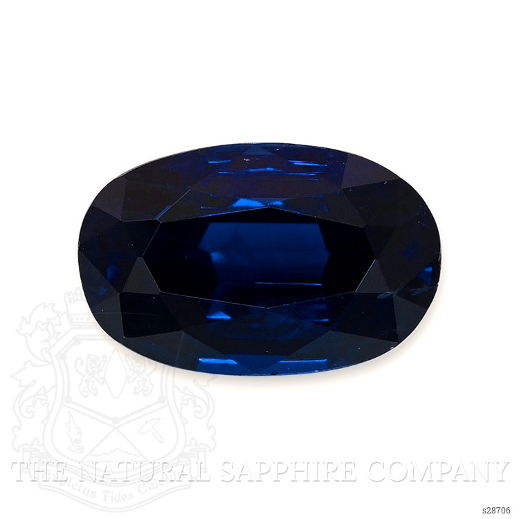 2.42 Ct. Blue Sapphire from Ceylon (Sri Lanka)