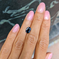 1.49 Ct. Blue Sapphire from Ceylon (Sri Lanka) Life Style