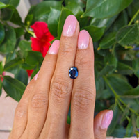 1.49 Ct. Blue Sapphire from Ceylon (Sri Lanka) Life Style