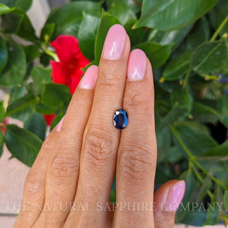1.49 Ct. Blue Sapphire from Ceylon (Sri Lanka)