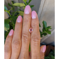 1.46 Ct. Padparadscha Sapphire from Ceylon (Sri Lanka) Life Style