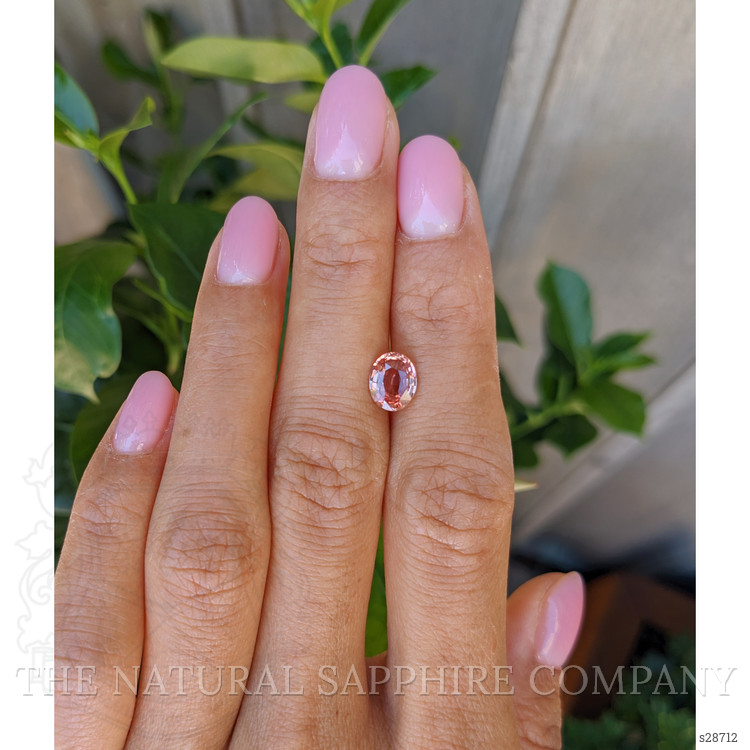 1.46 Ct. Padparadscha Sapphire from Ceylon (Sri Lanka)
