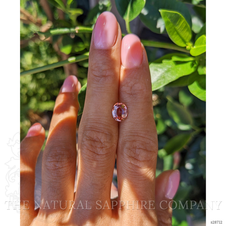 1.46 Ct. Padparadscha Sapphire from Ceylon (Sri Lanka)