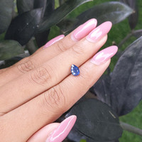 1.04 Ct. Blue Sapphire from Tanzania Life Style