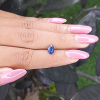 1.04 Ct. Blue Sapphire from Tanzania Life Style