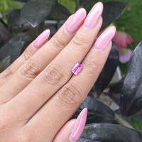 1.05 Ct. Pink Sapphire from Madagascar Life Style