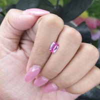 1.05 Ct. Pink Sapphire from Madagascar Life Style