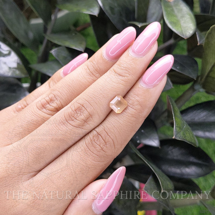 1.96 Ct. Peach Sapphire from Tanzania