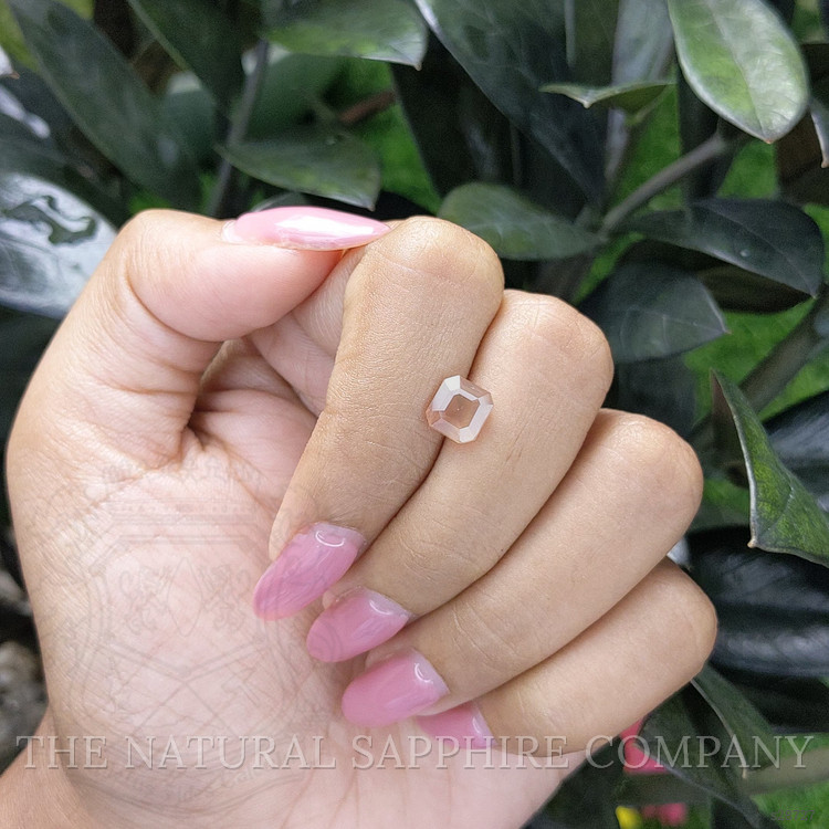 1.96 Ct. Peach Sapphire from Tanzania