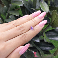 1.06 Ct. Purple Sapphire from Ceylon (Sri Lanka) Life Style