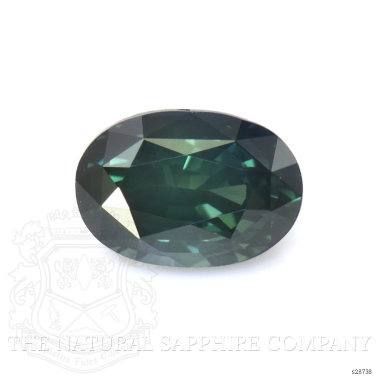 1.25 Ct. Bluish Green Sapphire from Ceylon (Sri Lanka)