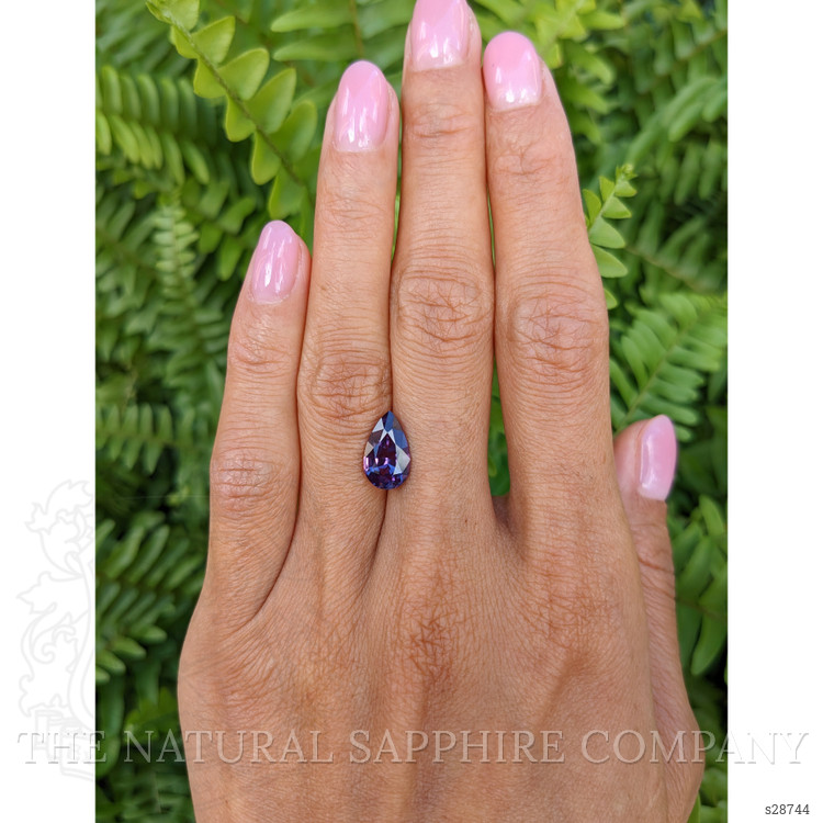 3.20 Ct. Pinkish Purple Sapphire from Ceylon (Sri Lanka)
