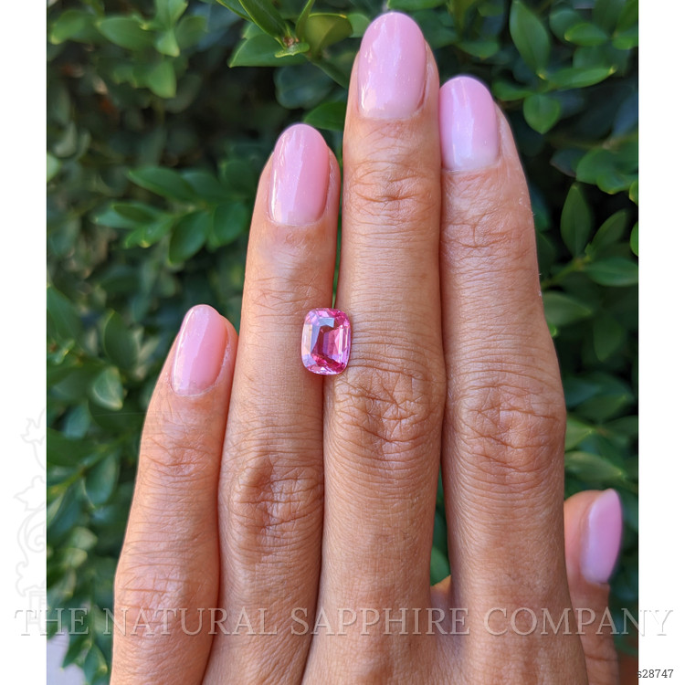 2.14 Ct. Purplish Pink Sapphire from Ceylon (Sri Lanka)